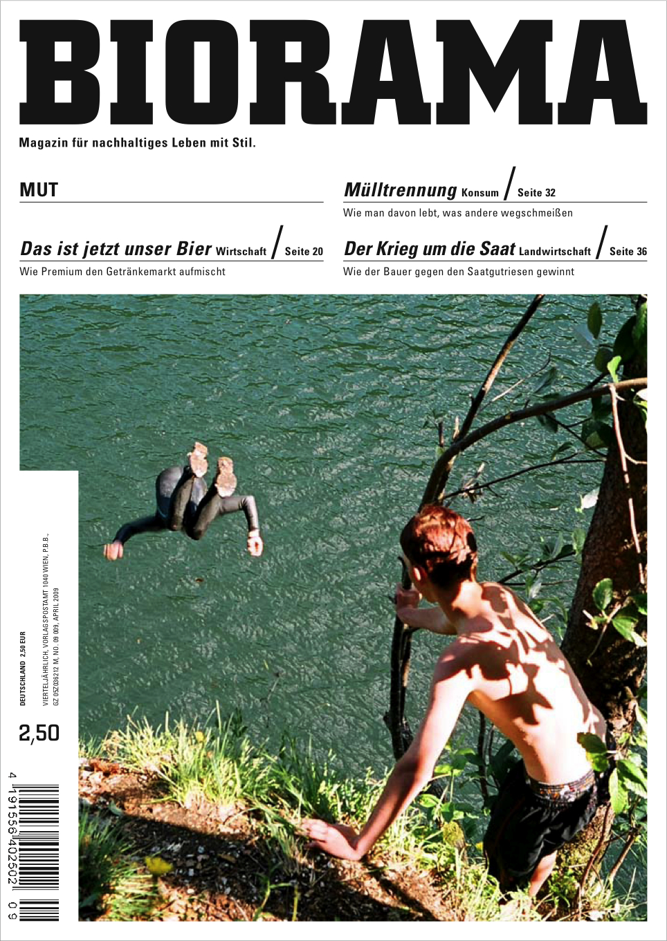 Biorama April09 Cover in Biorama - das Magazin für nachhaltigen Lifestyle jetzt auch in Deutschland
